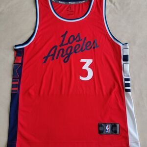 Men's LA Clippers Fanatics Red Fast Break Custom Jersey - Statement Edition